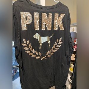 Pink T shirt sequined